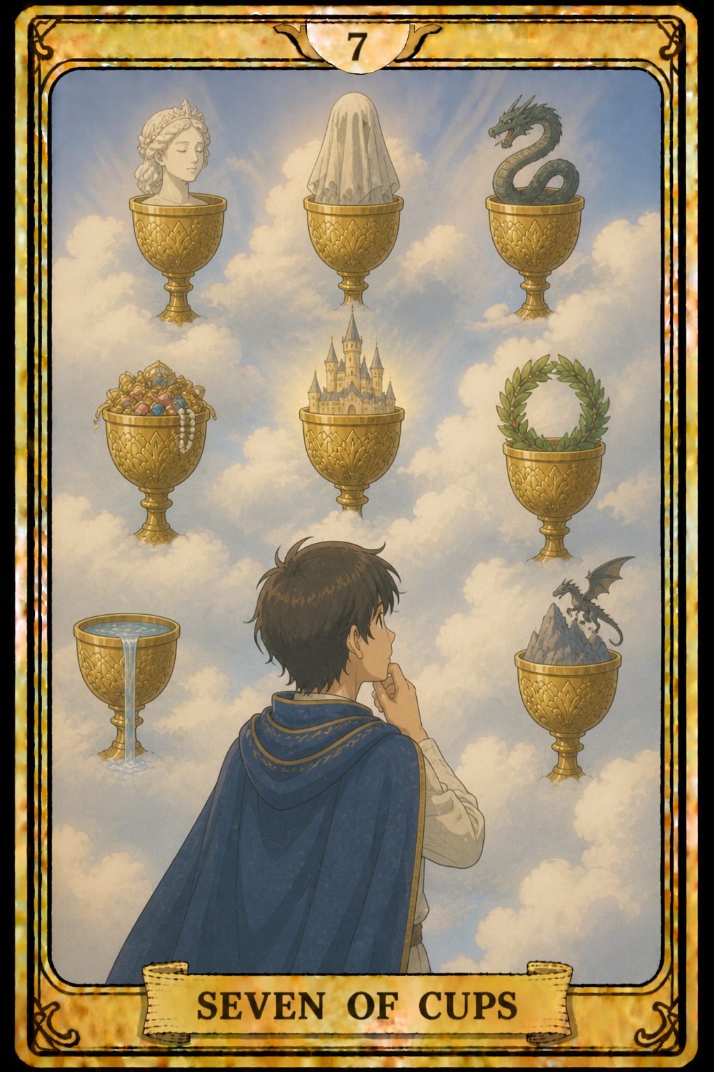 Seven of Cups