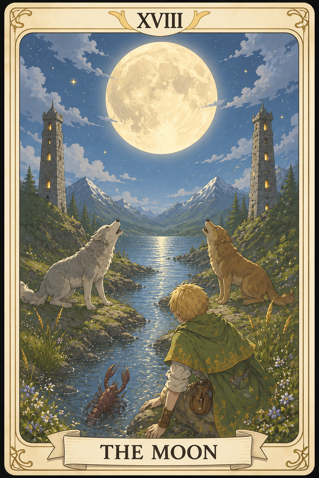 the moon