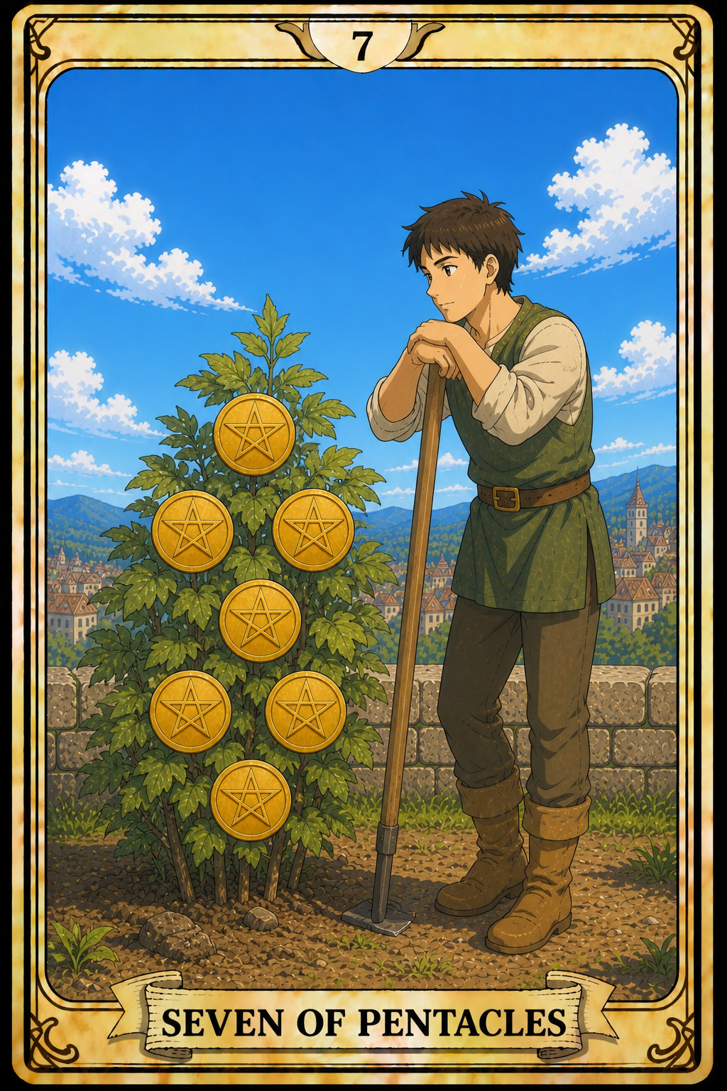 Seven of Pentacles