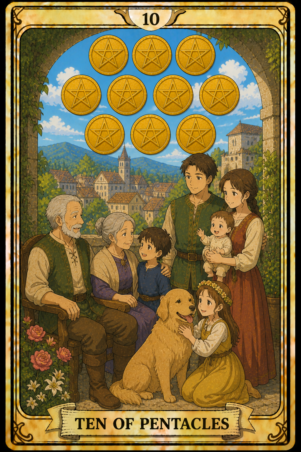 Ten of Pentacles