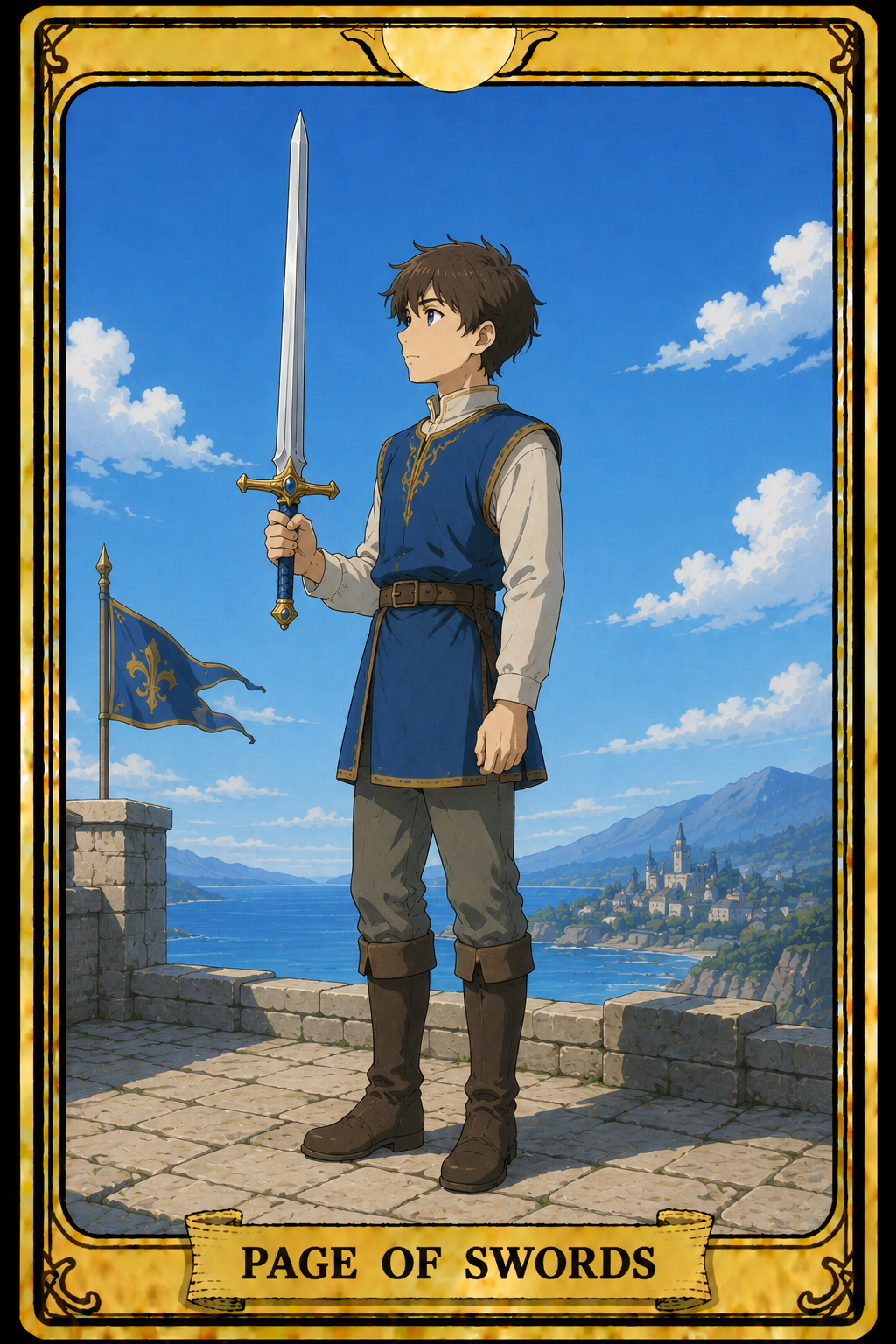 Page of Swords