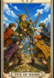 Five of Wands