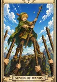 Seven of Wands